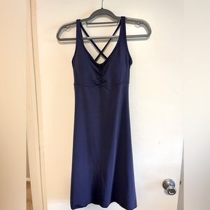 Purple Performance Prana Racerback Dress